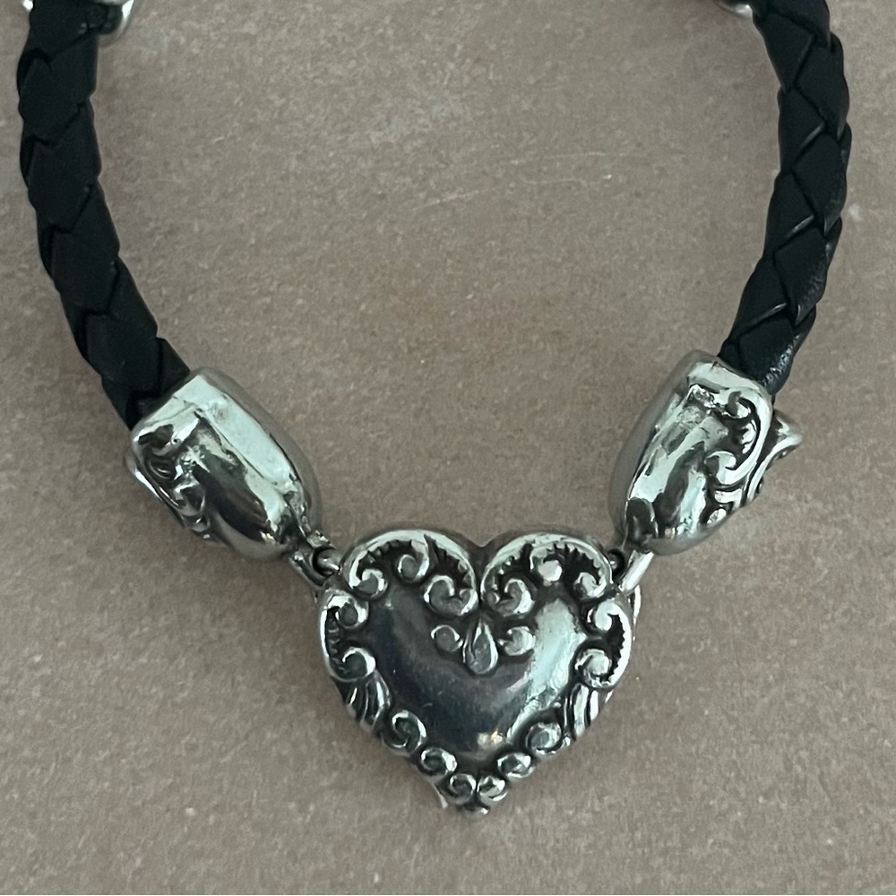 Brighten Silver Heart Charm Bracelet | Adjustable | Classic Romantic - Picture 3 of 4